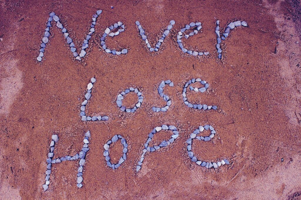 never lost hope, hope, sand, stone, pink hope, pink sand, pink stone, hope, hope, hope, hope, hope